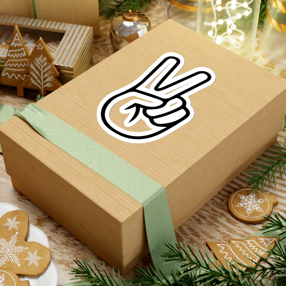 Yaboi CP Peace Sign Stickers